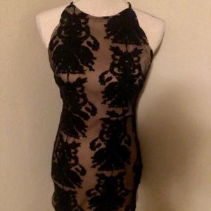 ANGL Black Lace dress